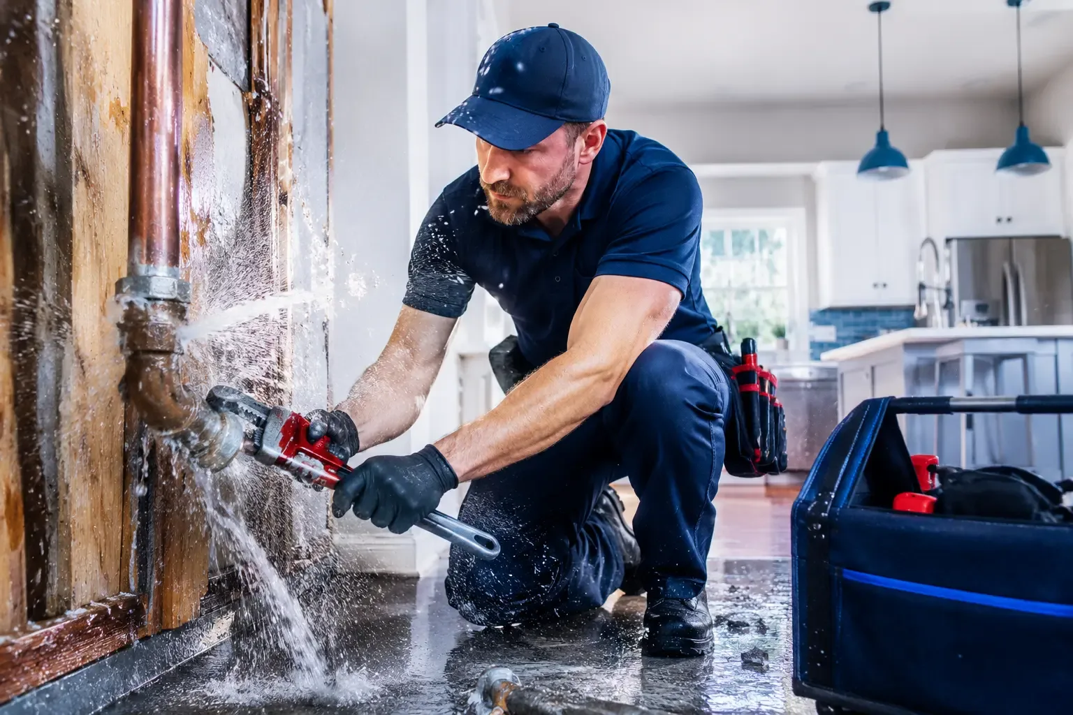 Local emergency pipe repair professionals in Morgantown, PA